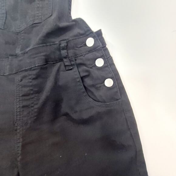 Superdown Gia Denim Overalls in Black Small - Picture 5 of 14